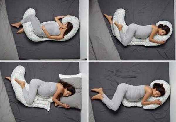 Как правильно спать при беременности 