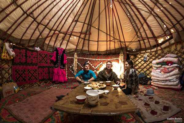 Казахская юрта: история, конструкция, фото