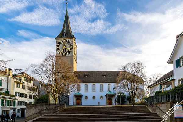 Церковь Святого Петра в Цюрихе: история, описание