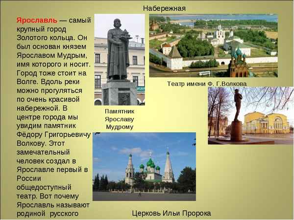 Достопримечательности Ярославля: список, описание
