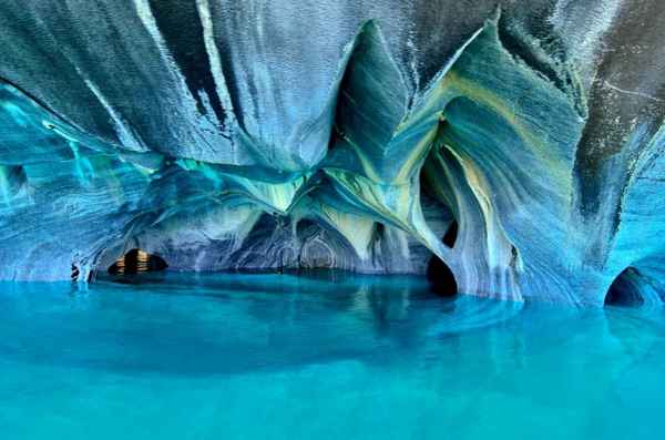 Мраморные пещеры в Чили: описание и фото