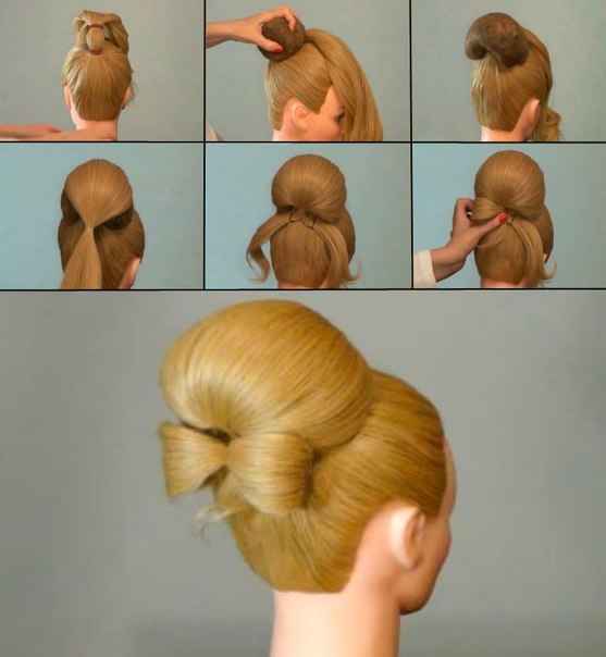 Валик для волос: как пользоваться пошагово, как сделать прически на длинные, как использовать для создания пучка, как делать на короткие
